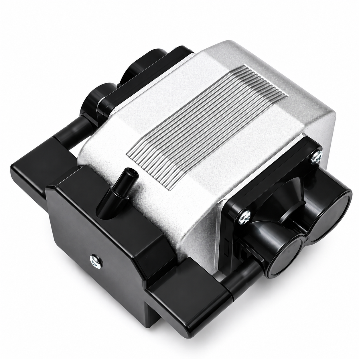 AMP503 electromagnetic air pump on a white background