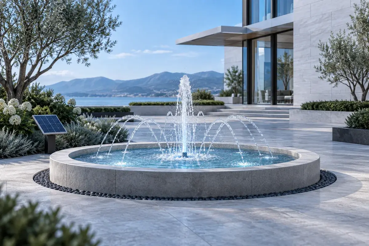 Solar Fountain application concept